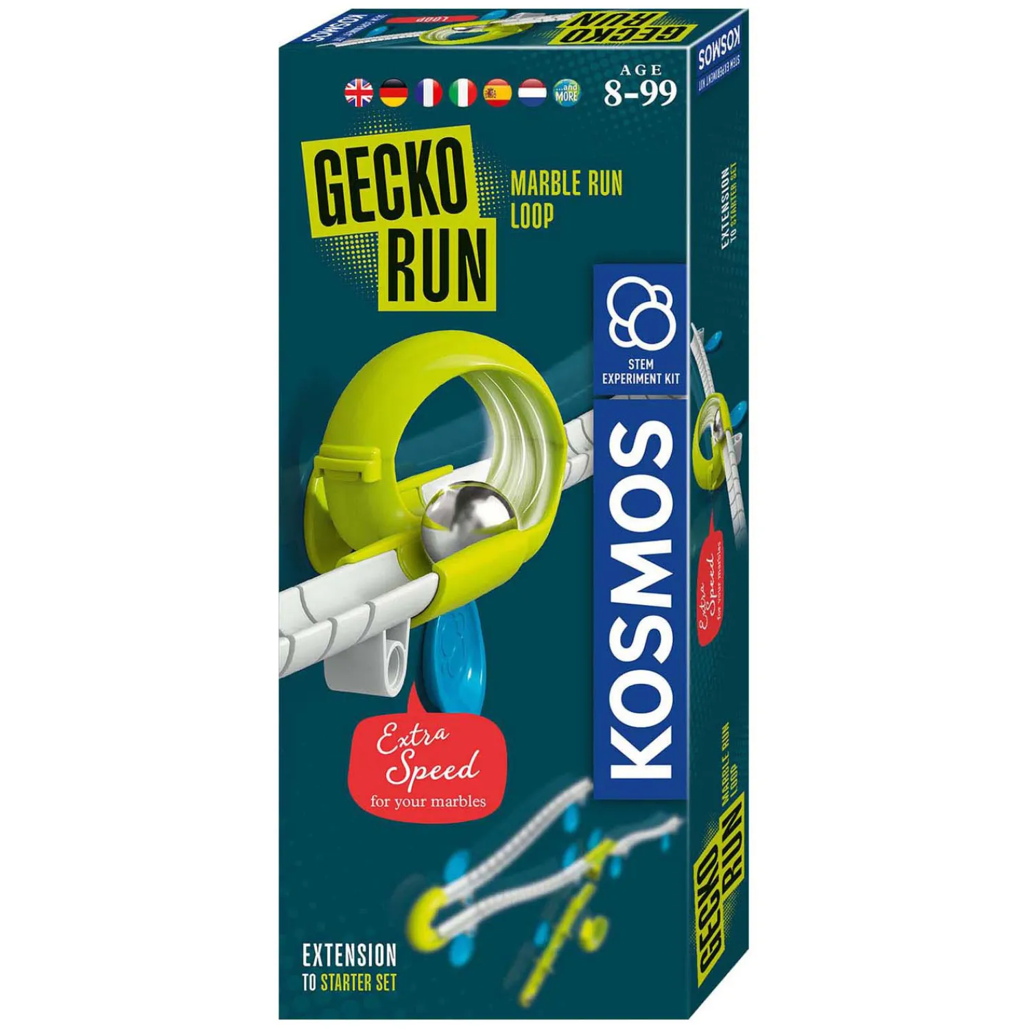 Kosmos Gecko Run - Knikkerbaan Loop Uitbreiding New