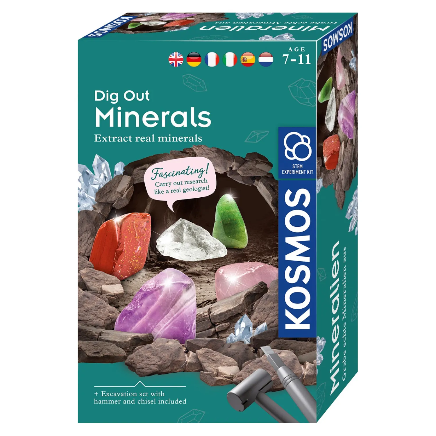 Mineralen Uitgraven>Kosmos New