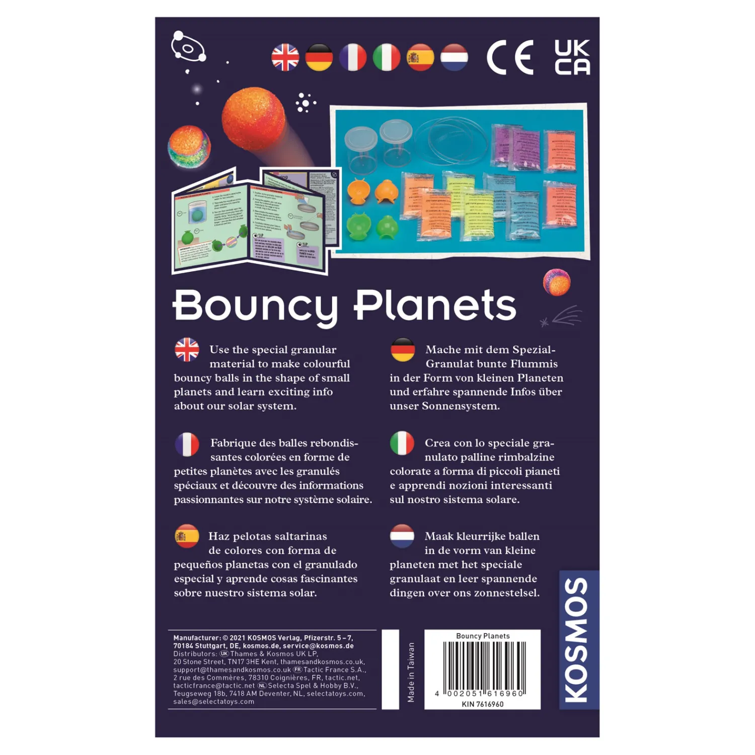 Stuiterende Planeten Maken-Kosmos Hot