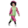 Kostuum Piet Limoengroen Fuschia, 4-6 Jaar-Boland