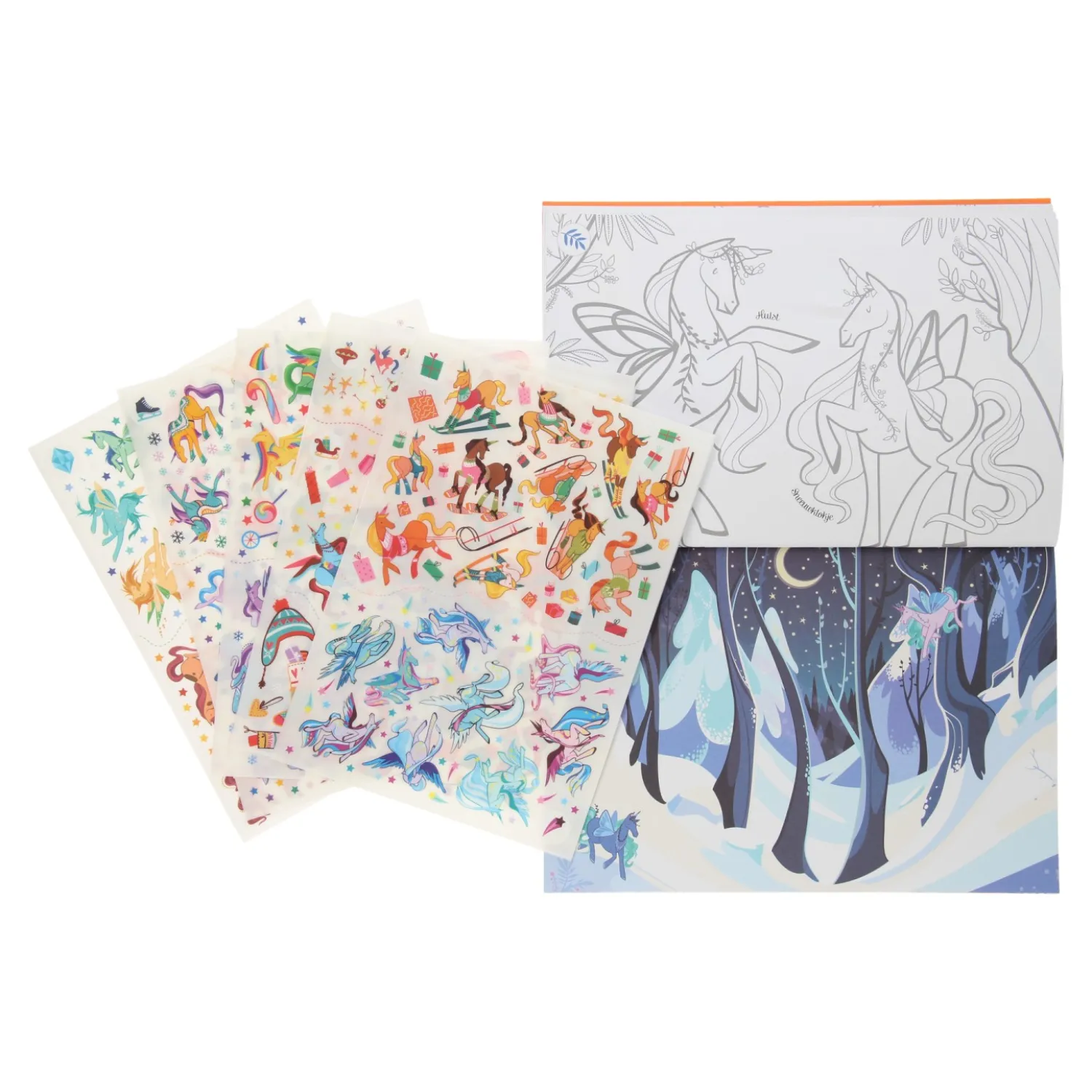 Krasplaatjesboek Eenhoorns>WPG Uitgevers Best