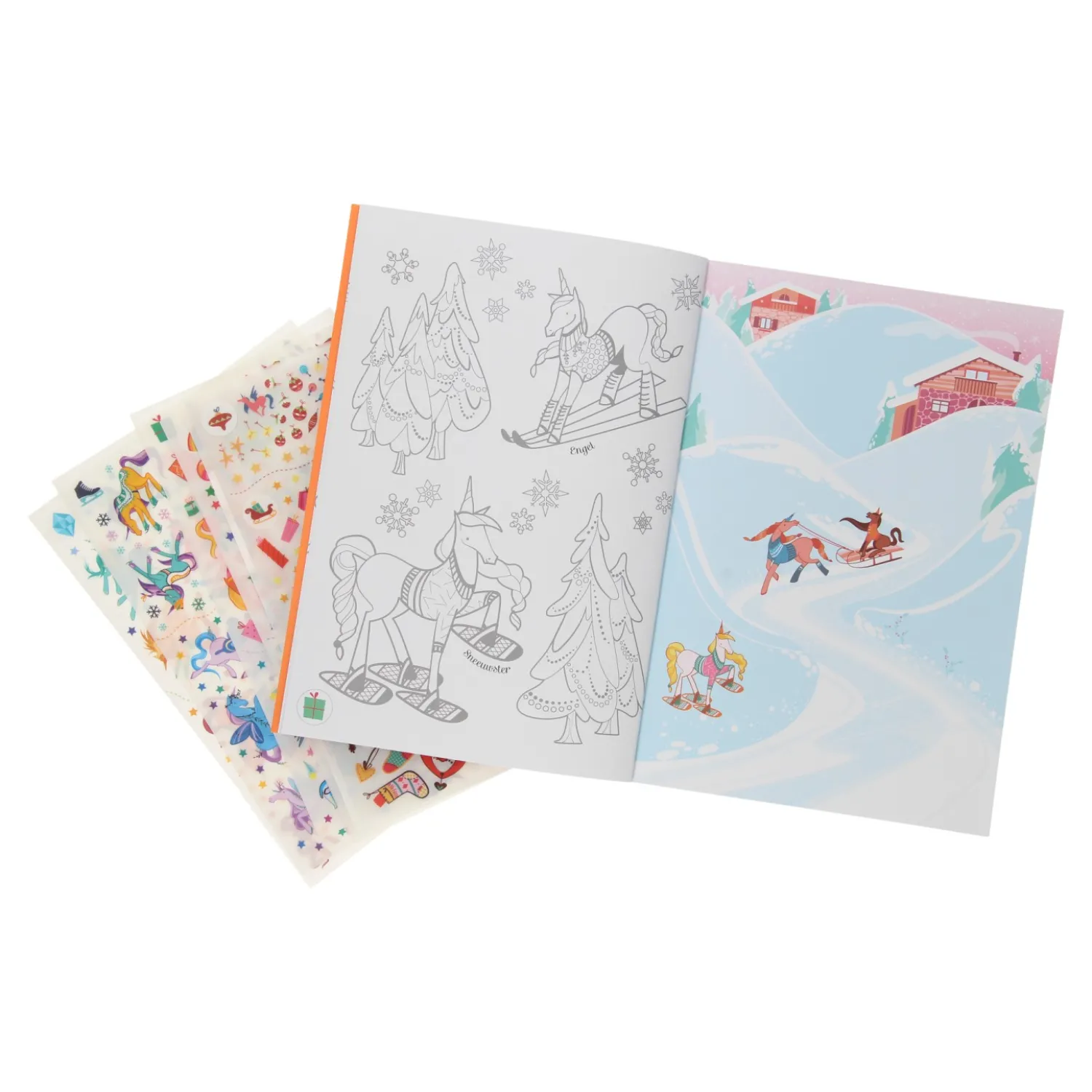 Krasplaatjesboek Eenhoorns>WPG Uitgevers Best