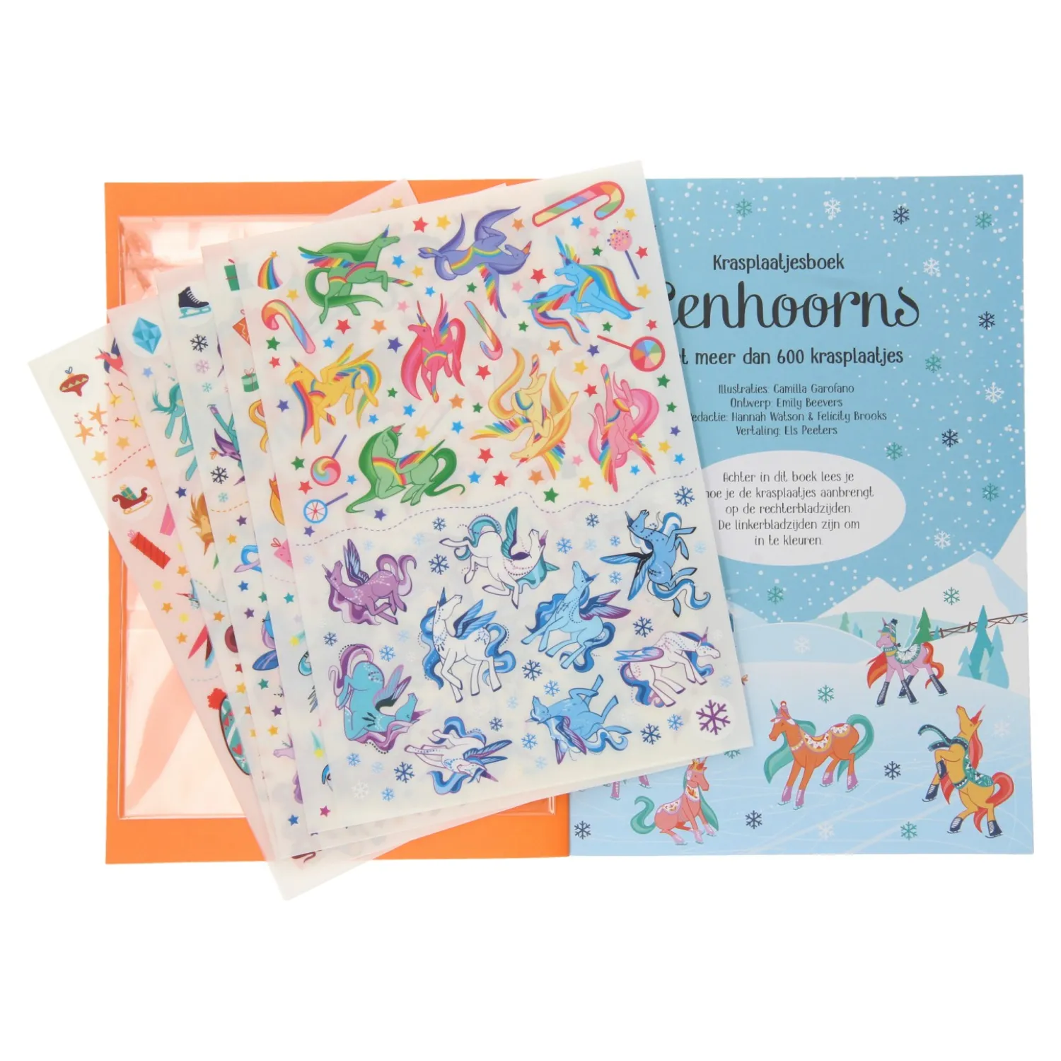 Krasplaatjesboek Eenhoorns>WPG Uitgevers Best