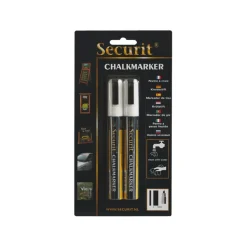 Krijtstift Securit SMA-510 schuin wit 2-6mm, 2st.-Quantore Discount