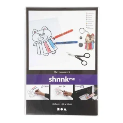 Creativ Company Krimpfolie - Mat Transparant, 10vellen Best