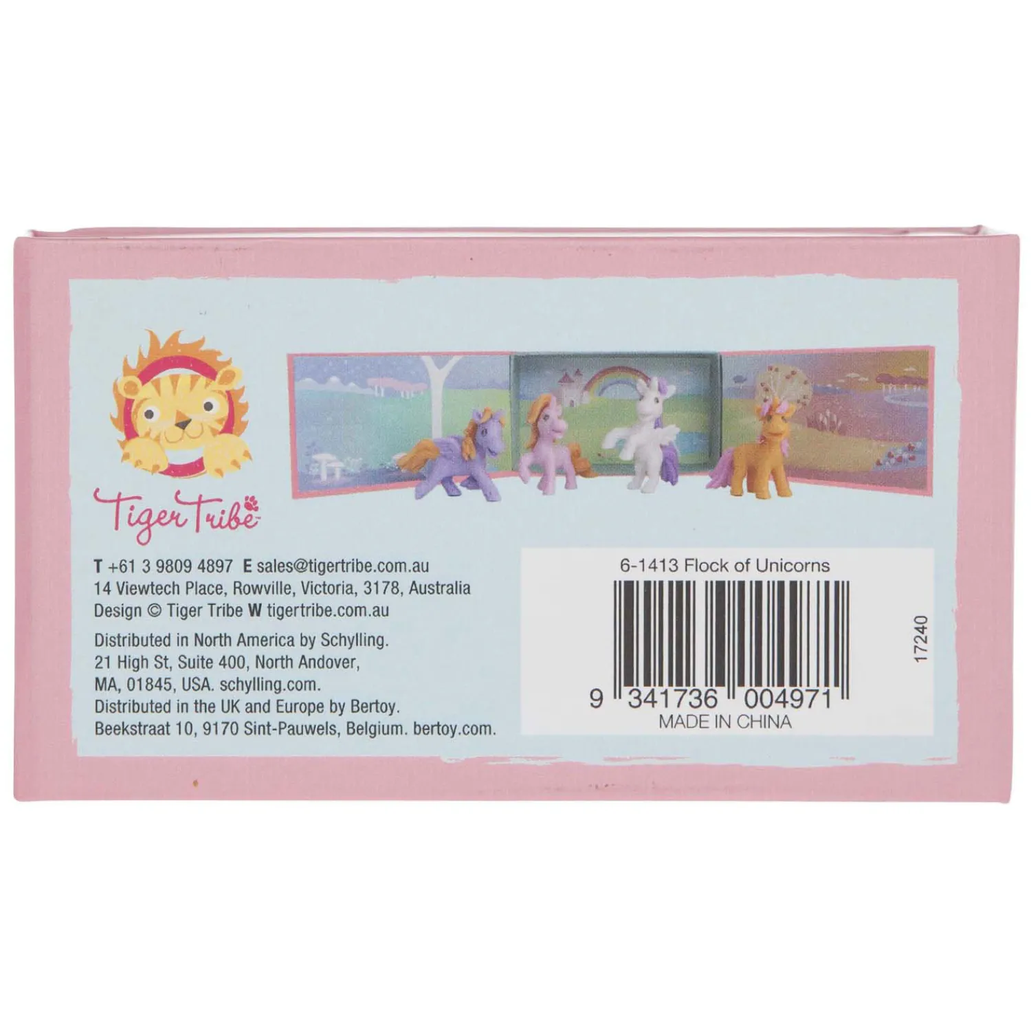 Selecta Kudde Eenhoorns Figuren Speelset