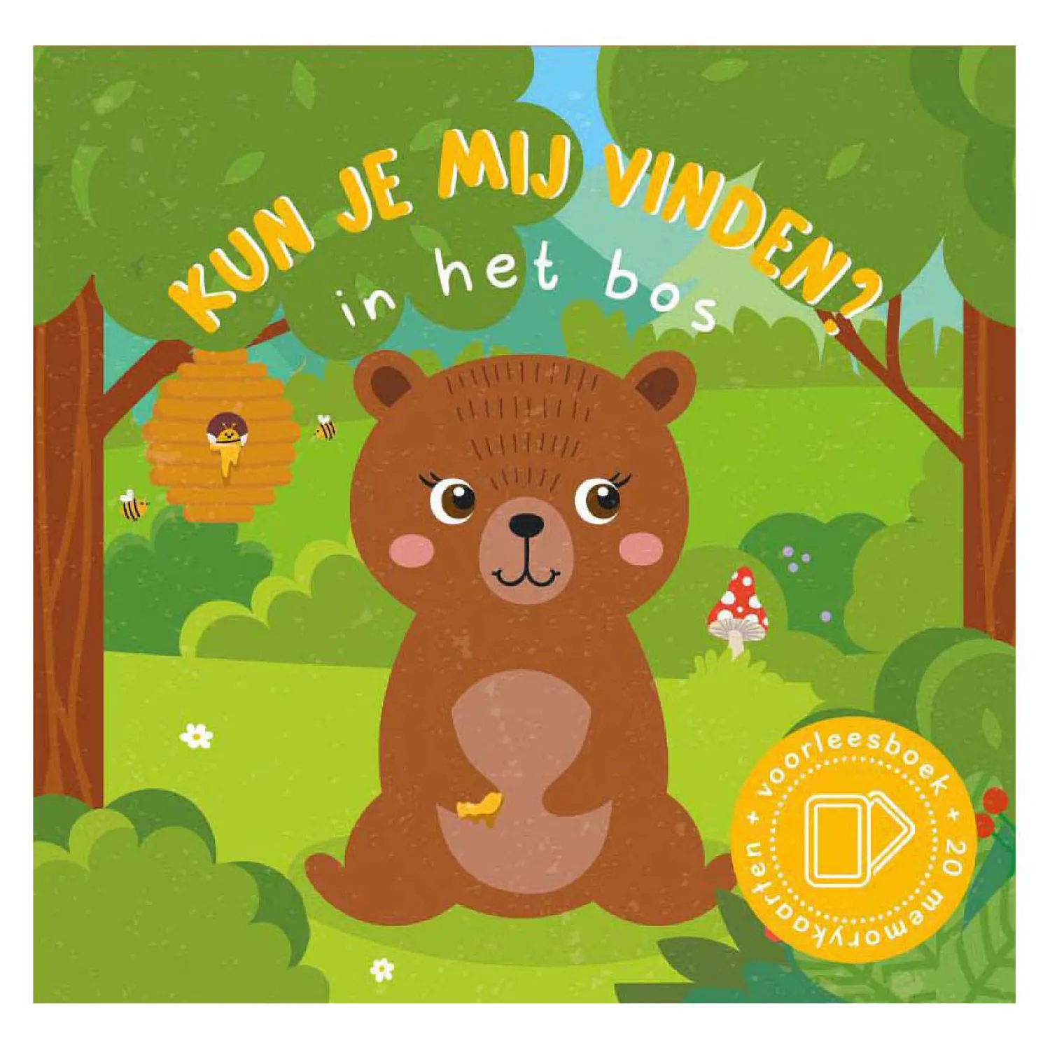 Kun Je Mij Vinden? In het Bos Voorleesboek en 20 Memokaarten>Lantaarn Publishers