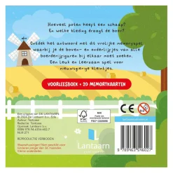 Kun Je Mij Vinden? Op de Boerderij Voorleesboek en 20 Memokaarten>Lantaarn Publishers Best