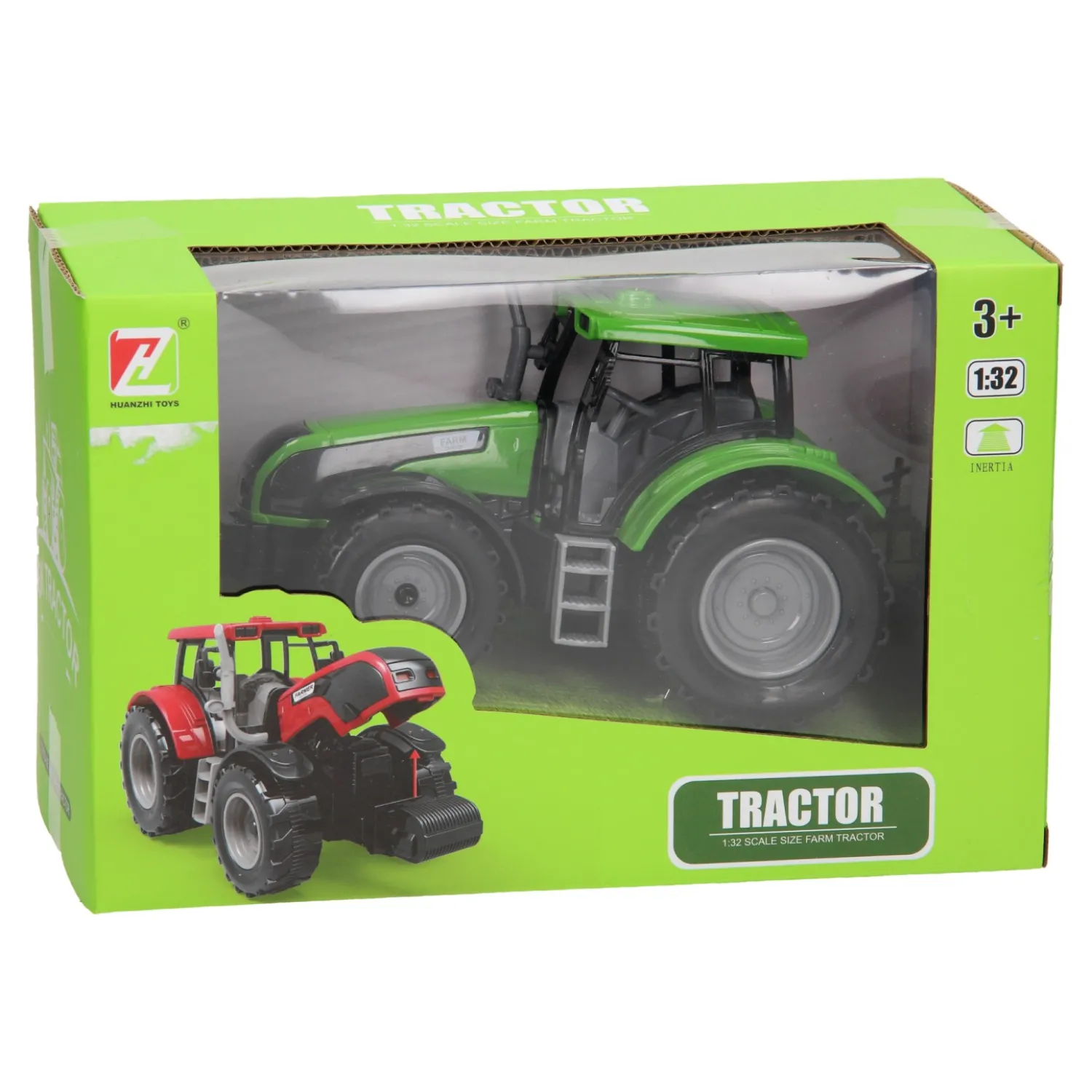 Kunststof Tractor 1:32- Outlet