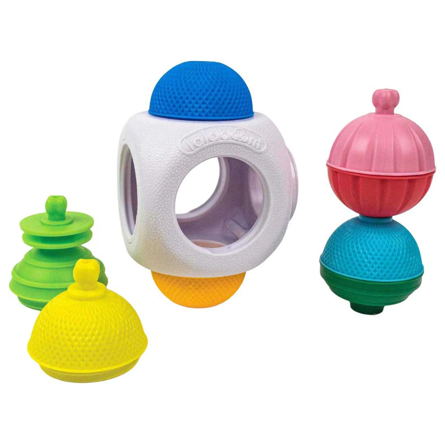 - Mini kubus met Educatieve Kralen - 9st.-Lalaboom