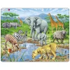 Larsen Legpuzzel Dieren - Afrikaanse Savanne, 65st.>Selecta