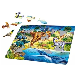 Larsen Legpuzzel Dieren - Dinosaurussen uit het Krijt tijdperk , 57st.>Selecta Hot