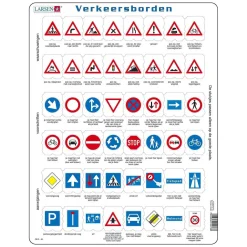 Selecta Larsen Verkeersborden, 48st. New