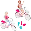 Lauren Modepop op Fiets met Accessoires Outlet