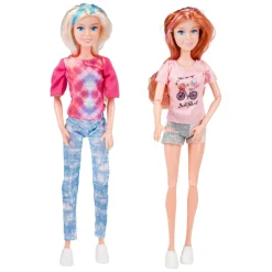 Lauren Modepop op Fiets met Accessoires Outlet