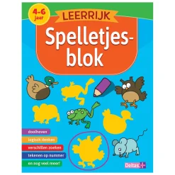 Deltas Leerrijk Spelletjesblok (4-6 j.) Sale