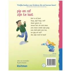 Uitgeverij Kluitman lees lees lees - pip en raf zijn te laat (AVI-M3) Hot
