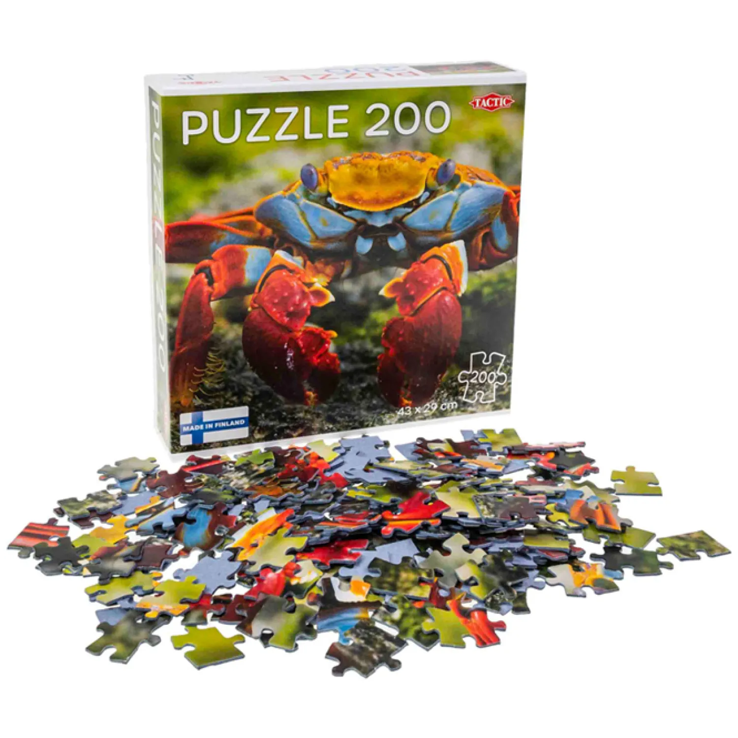 Legpuzzel Colourful Crab, 200st.>Tactic Discount