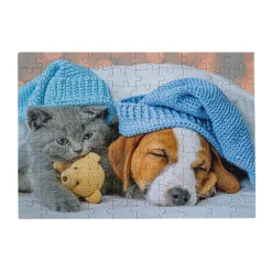 Legpuzzel Cute Kitten and Sleepy Dog, 100st.><noscript><img width=