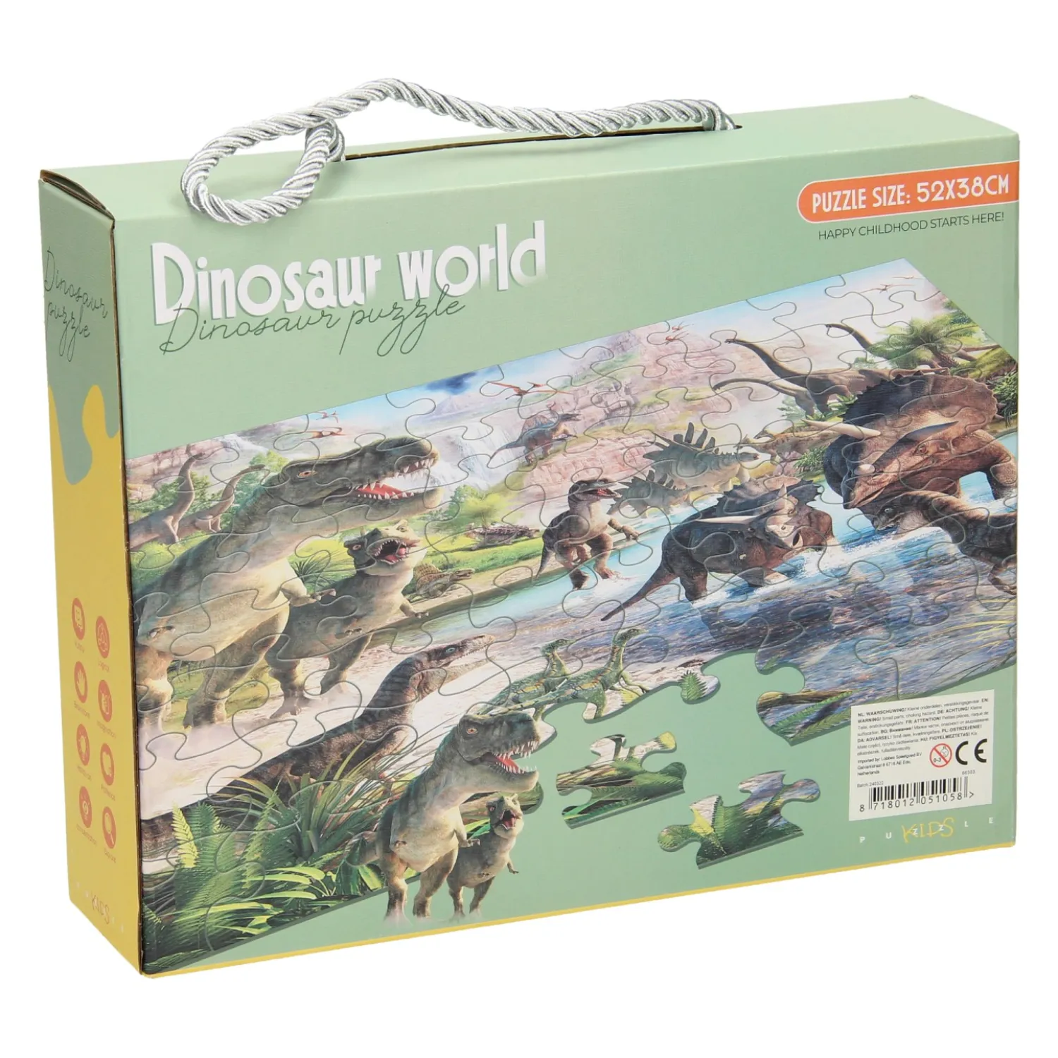 Legpuzzel Dino Wereld, 63st. New
