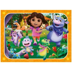 Legpuzzel Dora the Explorer Kom bij het Avontuur! - 4 Puzzels><noscript><img width=