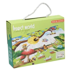 Legpuzzel Insecten Wereld, 63st.><noscript><img width=