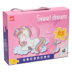 Legpuzzel Sweet Dreams Unicorn, 63st.- New