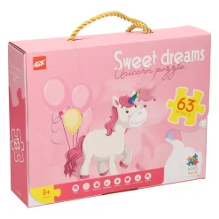 Legpuzzel Sweet Dreams Unicorn, 63st.- New