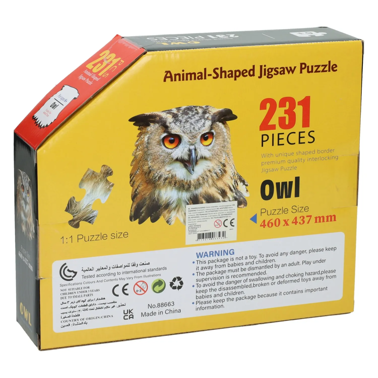 Legpuzzel Uil - 231st.> Online