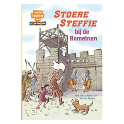 Leren lezen met Kluitman - Stoere Steffie bij de Romeinen - AVI E4>Uitgeverij Kluitman