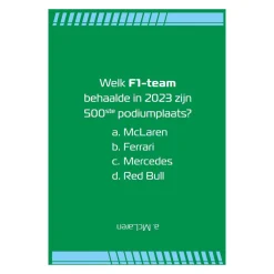 Deltas Let's Quiz! - Formule 1 Discount