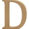Creativ Company Letter D MDF 8cm, 1st. New