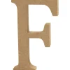 Letter F MDF 8cm, 1st.-Creativ Company Sale