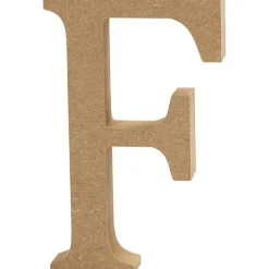Letter F MDF 8cm, 1st.-Creativ Company Sale