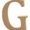 Creativ Company Letter G MDF 8cm, 1st. Outlet