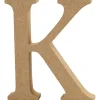 Letter K MDF 8cm, 1st.>Creativ Company Best