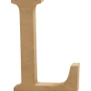 Letter L MDF 13cm, 1st.>Creativ Company Hot