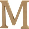 Letter M MDF 8cm, 1st.>Creativ Company Best