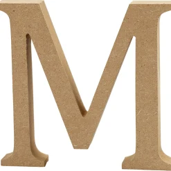 Letter M MDF 8cm, 1st.>Creativ Company Best