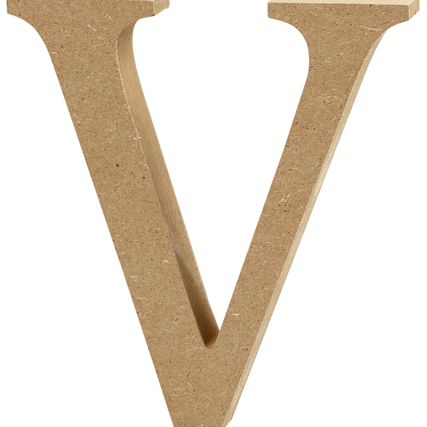 Letter V MDF 13cm, 1st.-Creativ Company Hot