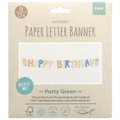 Letterslinger Eco Party 1,5 meter-Folat BV Outlet
