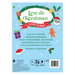 Leve de Kerstman - Ik Kleur en Speel 3+-Standaard Uitgeverij New