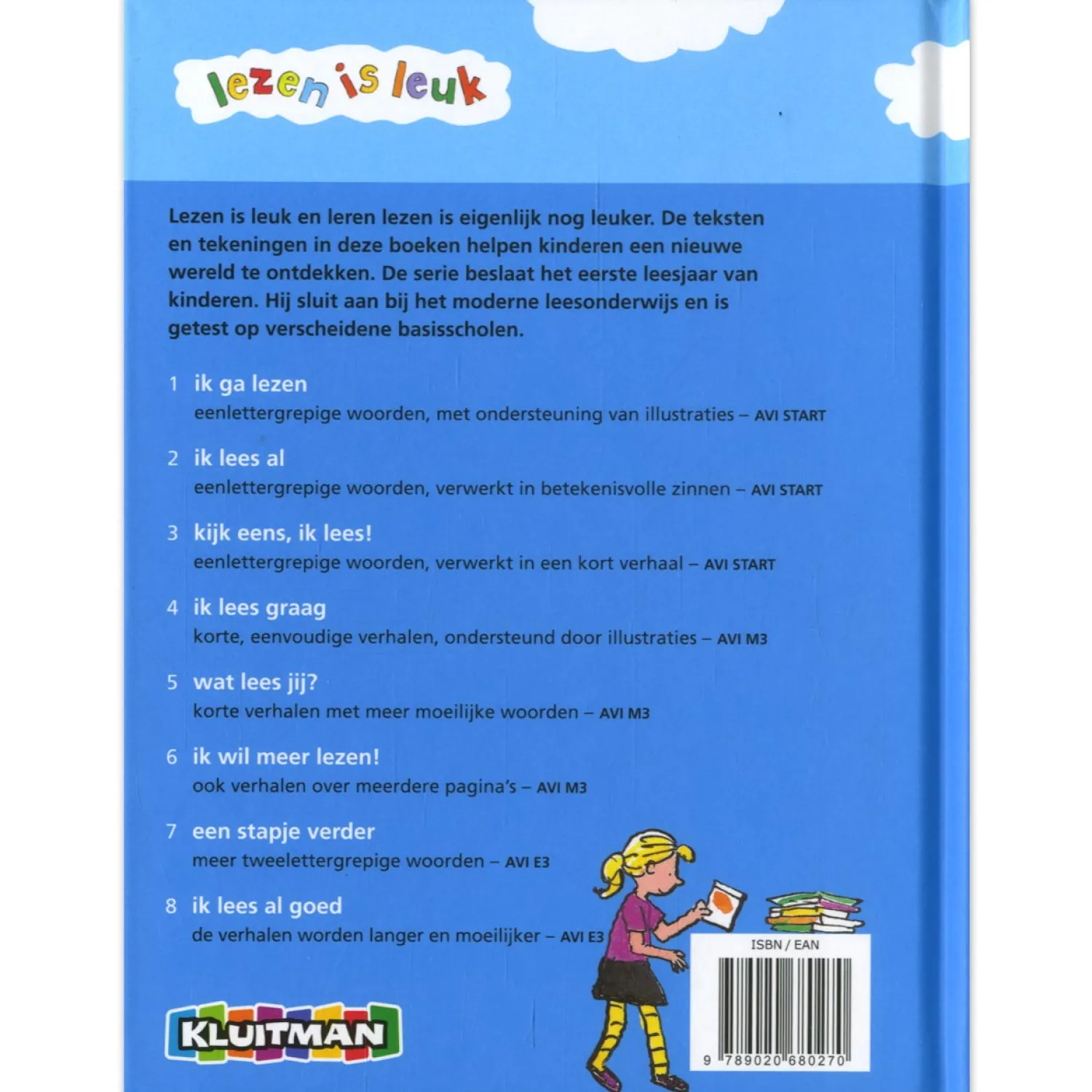 Lezen is leuk - Een stapje verder AVI-E3>Uitgeverij Kluitman Discount