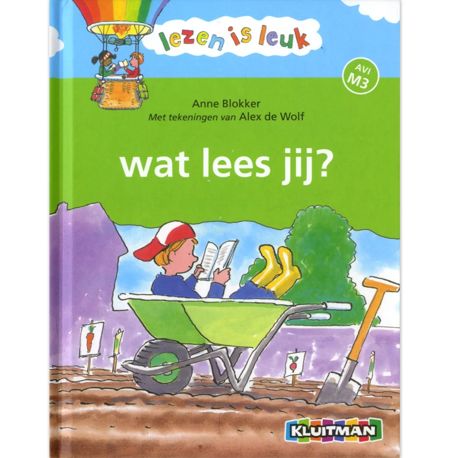 Lezen is leuk - Wat lees jij AVI-M3-Uitgeverij Kluitman Clearance