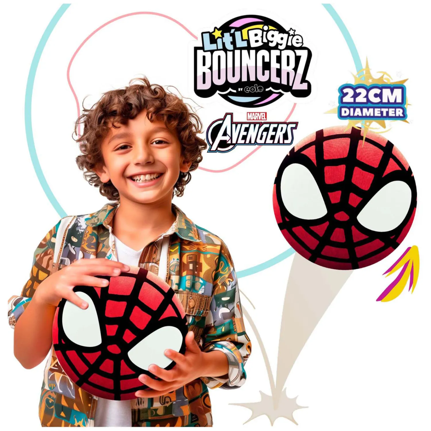 Spectron Lit'l Biggie Bouncerz Spiderman Clearance