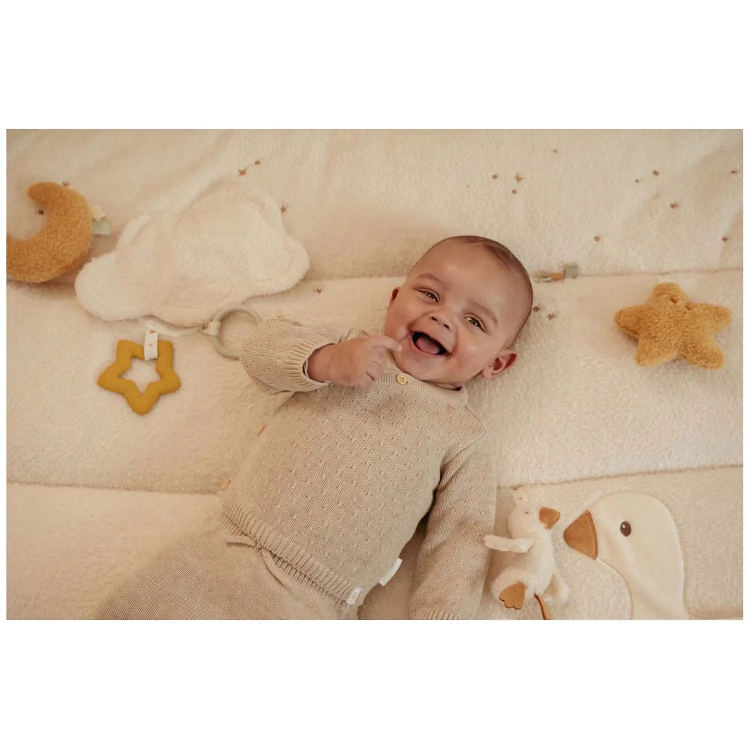 Boxkleed Newborn - 80x100cm-Little Dutch Clearance