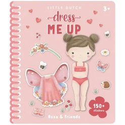 Dress me up Stickerboek - Rosa & Vrienden>Little Dutch Online