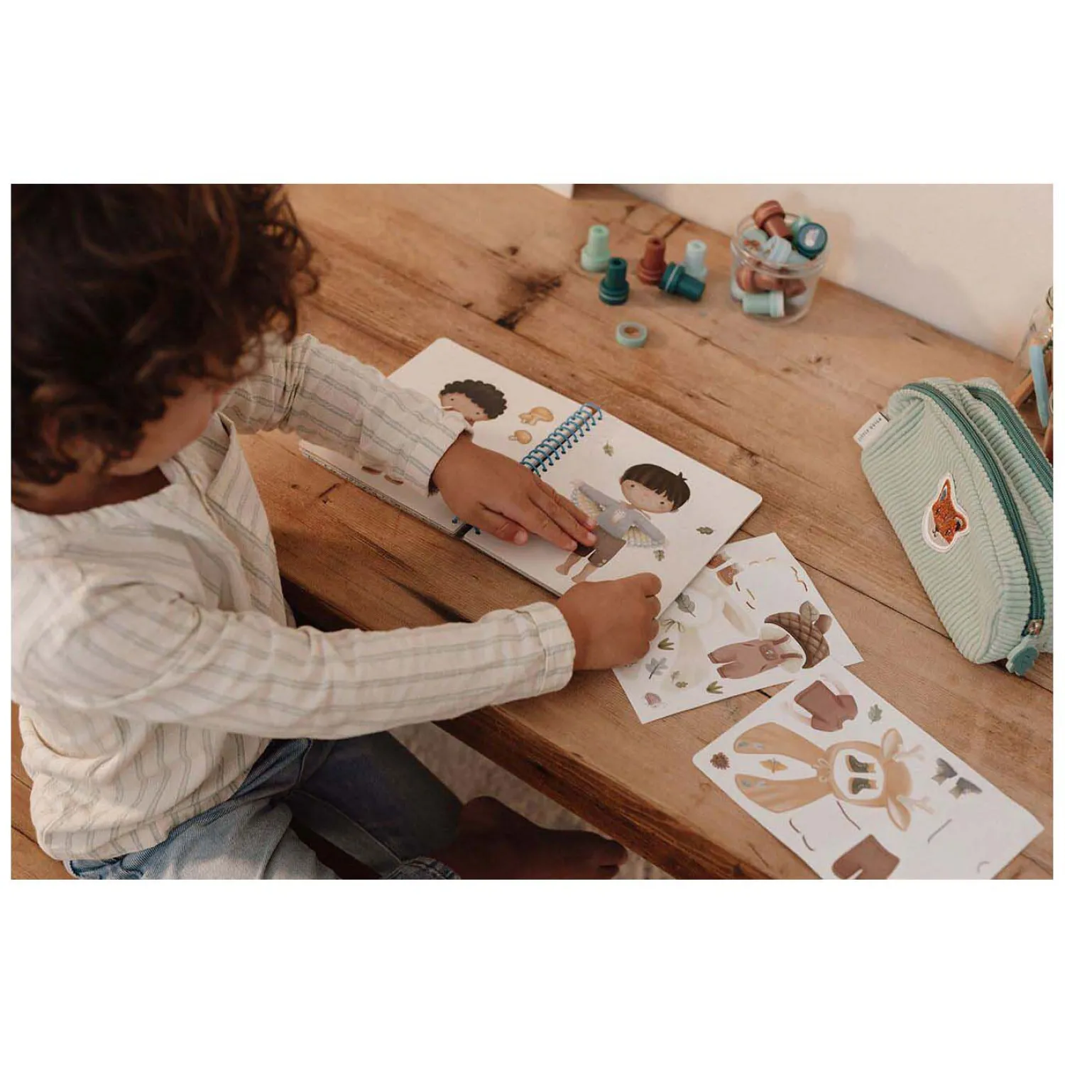 Dress up Stickerboek Jim Forest Friends>Little Dutch Best