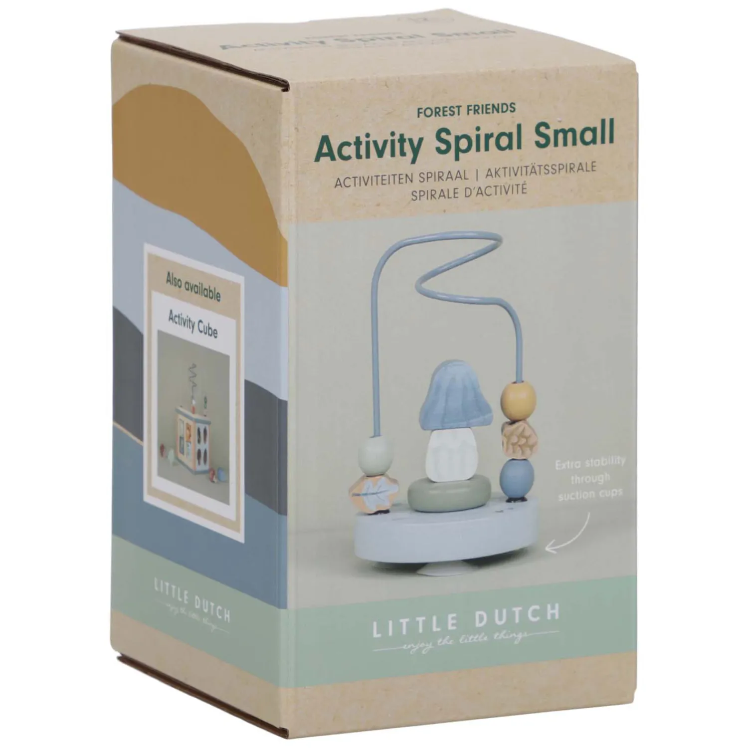 Houten Activiteitenspiraal Klein Forest Friends FSC-Little Dutch Best