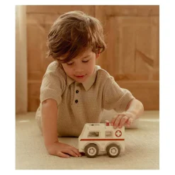 Little Dutch Houten Ambulance met Poppetje FSC Outlet